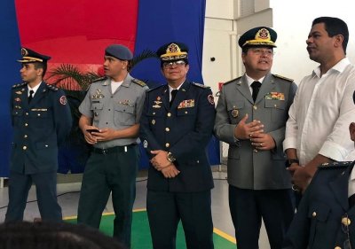 CERIMNIA DE ENTREGA DAS BOINAS VERMELHAS AOS NOVOS ALUNOS DO COLGIO MILITAR DO CBMMA