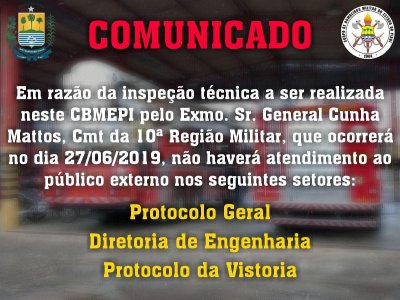 COMUNICADO - INSPEO TC