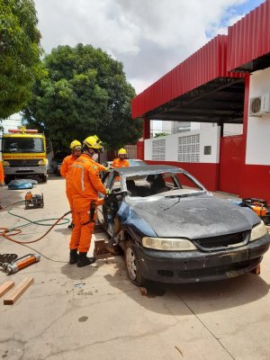 TREINAMENTO SOBRE SALVAMENTO VEICULAR